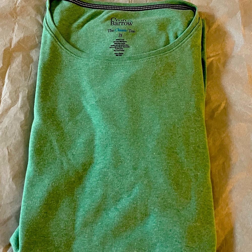 Croft and Barrow classic t shirt